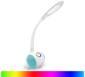 Platinet LED RGB Stmievateľná nabíjacia stolná lampa LED/5W/5V 2400 mAh PDL20BAT