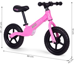 Detské odrážadlo BB17 PINK