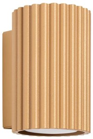 Sollux SL.1650 - Nástenné svietidlo KARBON 1xGU10/10W/230V zlatá