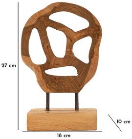 Drevená soška (výška 27 cm) Lubang – Mauro Ferretti