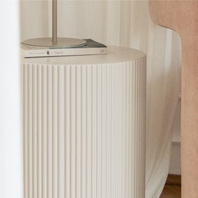 Odkládací stolek Ermanno 35 cm šedý/béžový