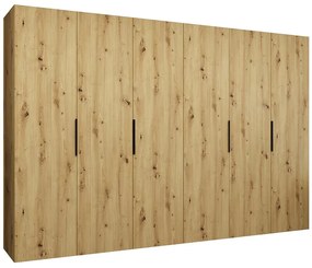 Skriňa Marbella I 300 artisan čierna