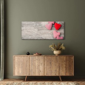 Obraz - Srdiečka (120x50 cm)