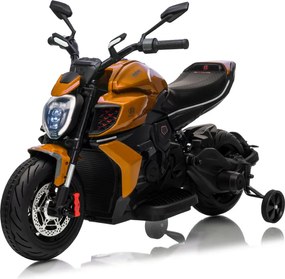 Detská elektrická motorka Ducati Diavel x Bentley Orange