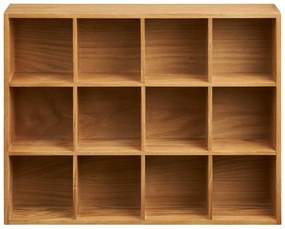 Poschodová polica v dekore duba v prírodnej farbe 11 cm Soria – House Nordic