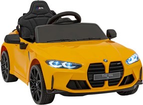 Elektrické autíčko BMW M4 žlté