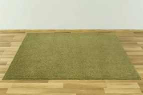Metrážny koberec Monte-Bianco 46 olivovo zelený