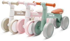 Detské odrážadlo Baby Mix Bunny Hop Ultralight ružové