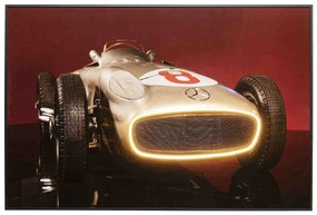Racing Car LED obraz viacfarebný 80x120 cm