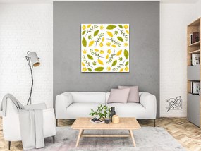 Gario Diamantové maľovanie Padajúce listy Rozmery: 50 x 50 cm, Rámovanie: Iba zrolované plátno, Diamanty: Štvorcové
