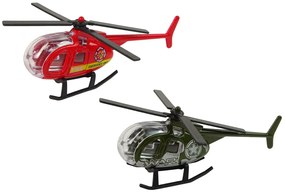 Lean Toys Helikoptéry v rôznych farbách 1:64