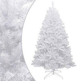 Umelý výklopný vianočný stromček so snehovými vločkami 300 cm 356778