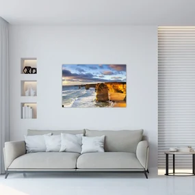 Obraz morských útesov (90x60 cm)