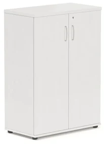 Stredná skriňa Visio 80 x 38,5 x 113 cm, biela