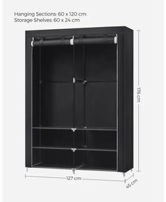 Šatníková skriňa RYG008B02