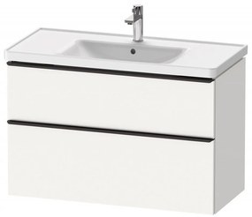 DURAVIT D-Neo závesná skrinka pod umývadlo, 2 zásuvky, 984 x 452 x 625 mm, biela matná, DE435601818