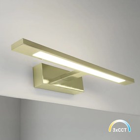 Nástenné LED svietidlo Klimt, 1x LED 8w, 3000-6000k, (40 cm), g