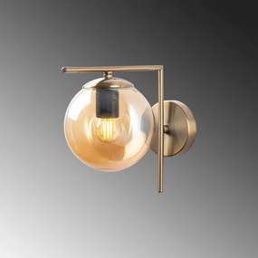 Nástenné svietidlo v zlatej farbe ø 15 cm Antique – Opviq lights