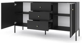 Komoda LUE čierna