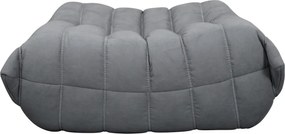 Taburet Nua 86 cm zamat sivý