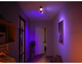 Philips-LED RGBW Stmievateľné bodové svietidlo Hue CENTRIS 2xGU10/4,2W + LED/11W