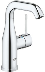 GROHE Essence páková umývadlová batéria s otočným výtokom, bez odtokovej súpravy, výška výtoku 160 mm, chróm, 23463001