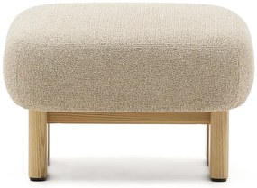 Béžová ženilková podnožka Nema – Kave Home