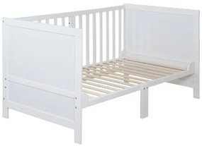 roba Kombinovaná detská postieľka Easy Sleep, 70 x 140 cm (biela)  (100396996)