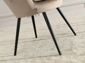 Relaxačné kreslo Laziam (béžová + čierna). Akcia -14%. Vlastná spoľahlivá doprava až k Vám domov. 1135915