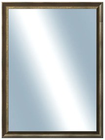 DANTIK - Zrkadlo v rámu, rozmer s rámom 60x80 cm z lišty Ferrosa bronzová (3143)