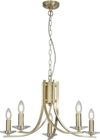 Searchlight 4165-5SB - Závesný luster ASCONA 5xE14/60W/230V