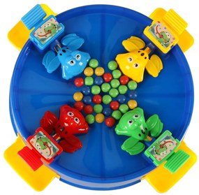 KIK Skákacia hra hladné žaby 4 hráči