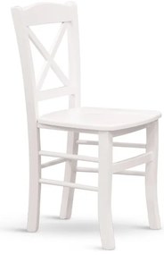 Stima Stolička CLAYTON s masívnym sedákom Vyberte odtieň ->: Biela (lak)