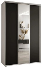 Skriňa 45 Canaris 3 160 biela/čierna/silver