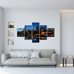 Obraz noci v Melbourne (125x70 cm), 40 ďalších rozmerov