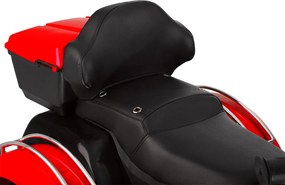 JOKOMISIADA Veľký akumulátorový motorkový chopper pre deti PA0254 červený