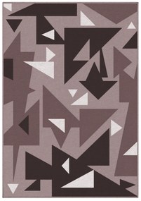 GDmats koberce Dizajnový kusový koberec Triangle od Jindřicha Lípy - 140x200 cm