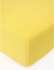 Froté plachta 200 × 200 cm - žltá