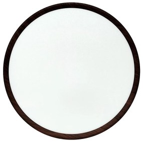 LED stropné svietidlo LED/32W/230V 3000/4000/6500K, priemer 40 cm, hnedé