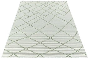 Dekorstudio Šnurkový koberec PALM 3526 - zelený Rozmer koberca: 60x110cm