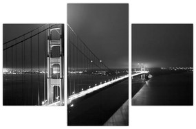 Most cez rieku - obraz