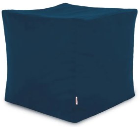 Plyšová taburetka granátová