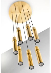 Jupiter 2021 - Luster na lanku ALAS 7xGU10/10W/230V zlatá