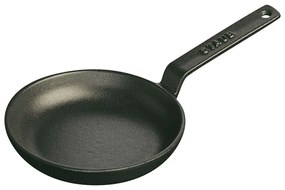 Staub Liatinová mini panvica 12 cm čierna 0,15l