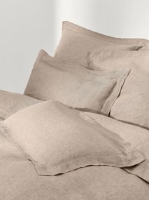 Ľanová obliečka na paplón's lemom Linna