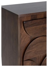 Hnedá komoda z mangového dreva 145x76x40 cm Trisha – MOME