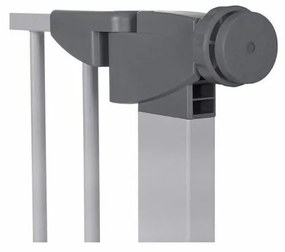 SPRINGOS Detská zábrana nastaviteľná 79-112 cm SPRINGOS BabyLock šedá