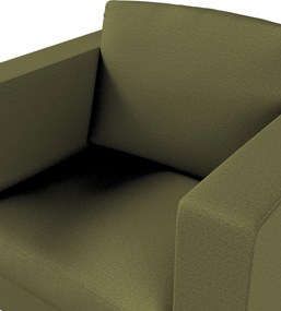 Poťah na kreslo Karlanda, krátky farba produktu zelená látka zapletaná