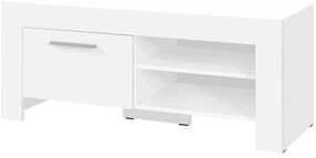 TV stolík/skrinka Camber C15 (biela). Akcia -20%. Vlastná spoľahlivá doprava až k Vám domov. 1043038