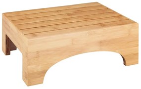 WENKO 24870100 - Bambusová stolička 40x30 cm hnedá 24870100